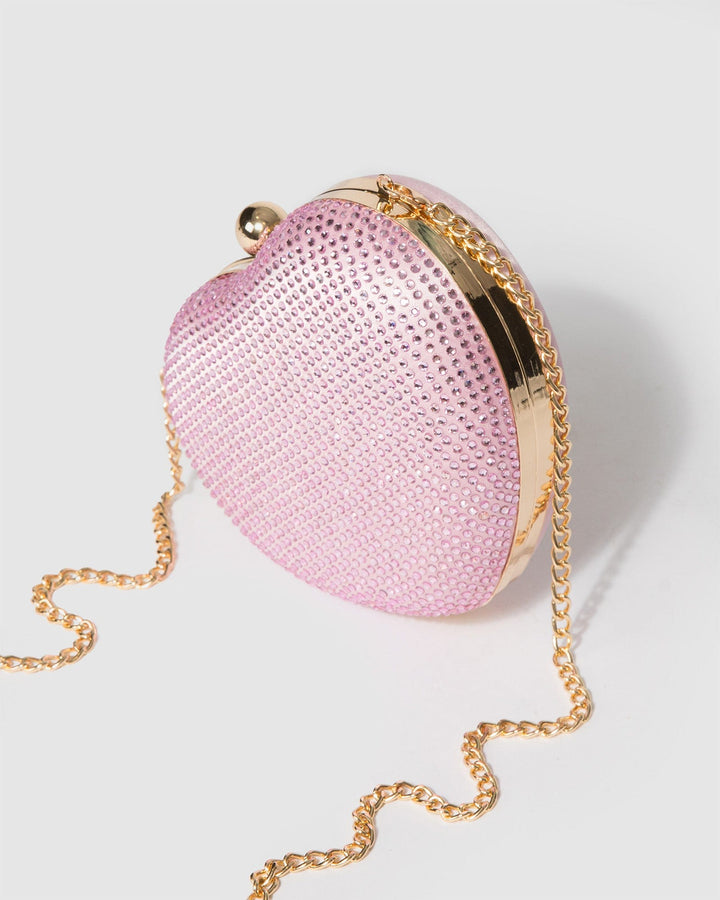 Colette by Colette Hayman Pink Ai Heart Crossbody Bag