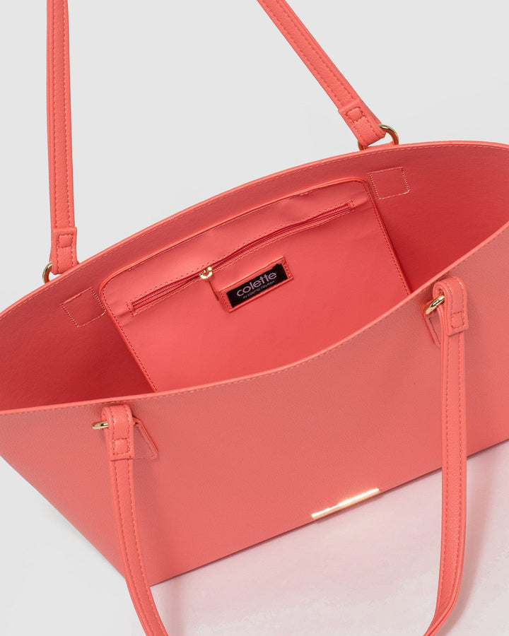 Colette by Colette Hayman Pink Angelina Tote Bag