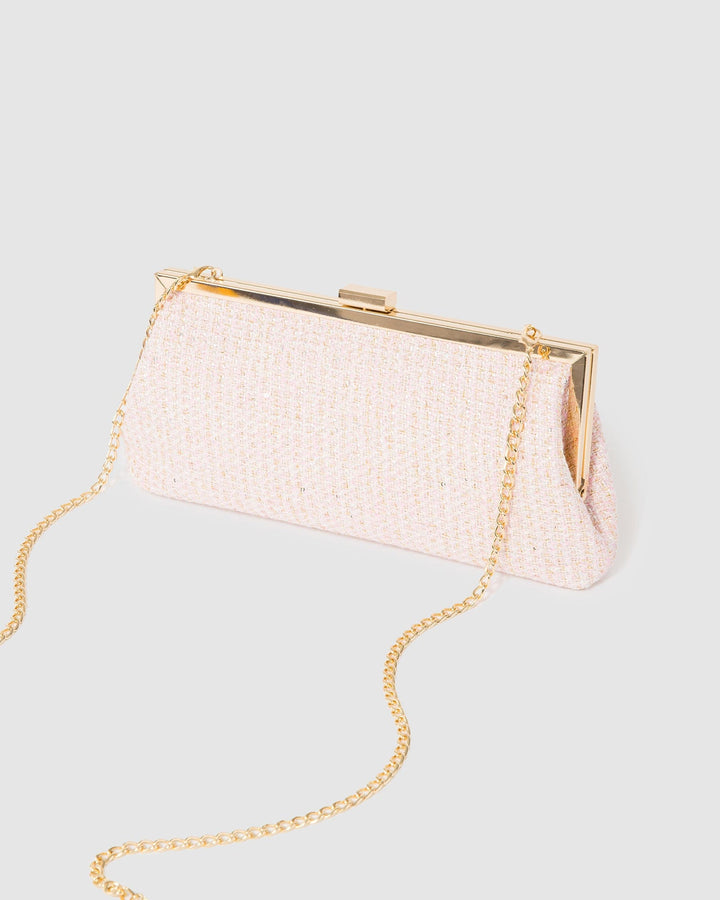 Colette by Colette Hayman Pink Arya Clutch Bag