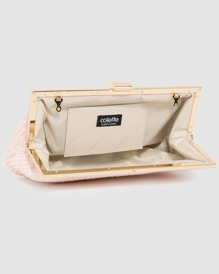Colette by Colette Hayman Pink Arya Clutch Bag