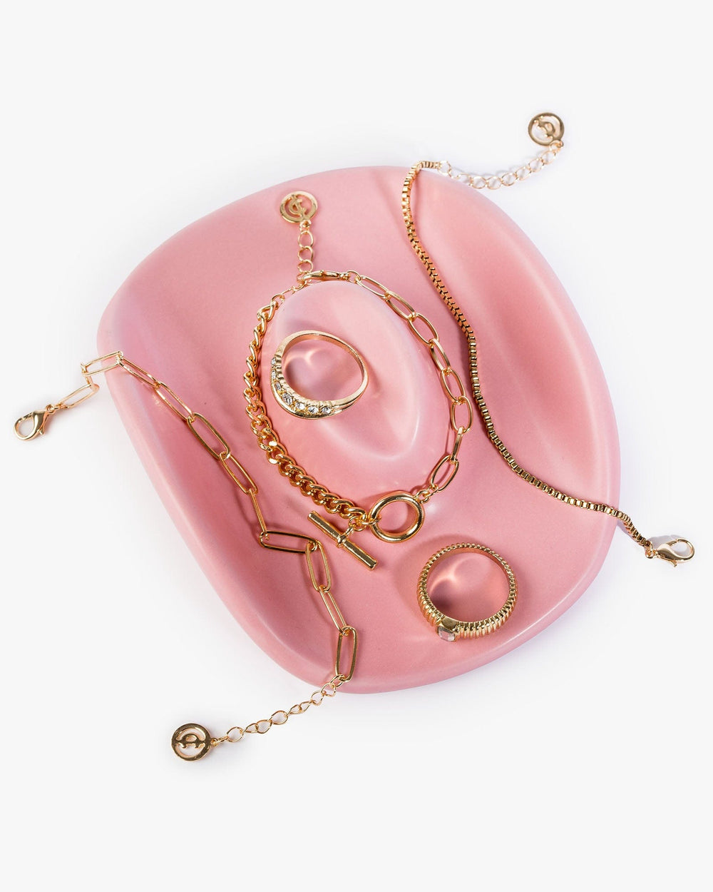Pink Cowboy Hat Trinket Tray| colette hayman - Main Image