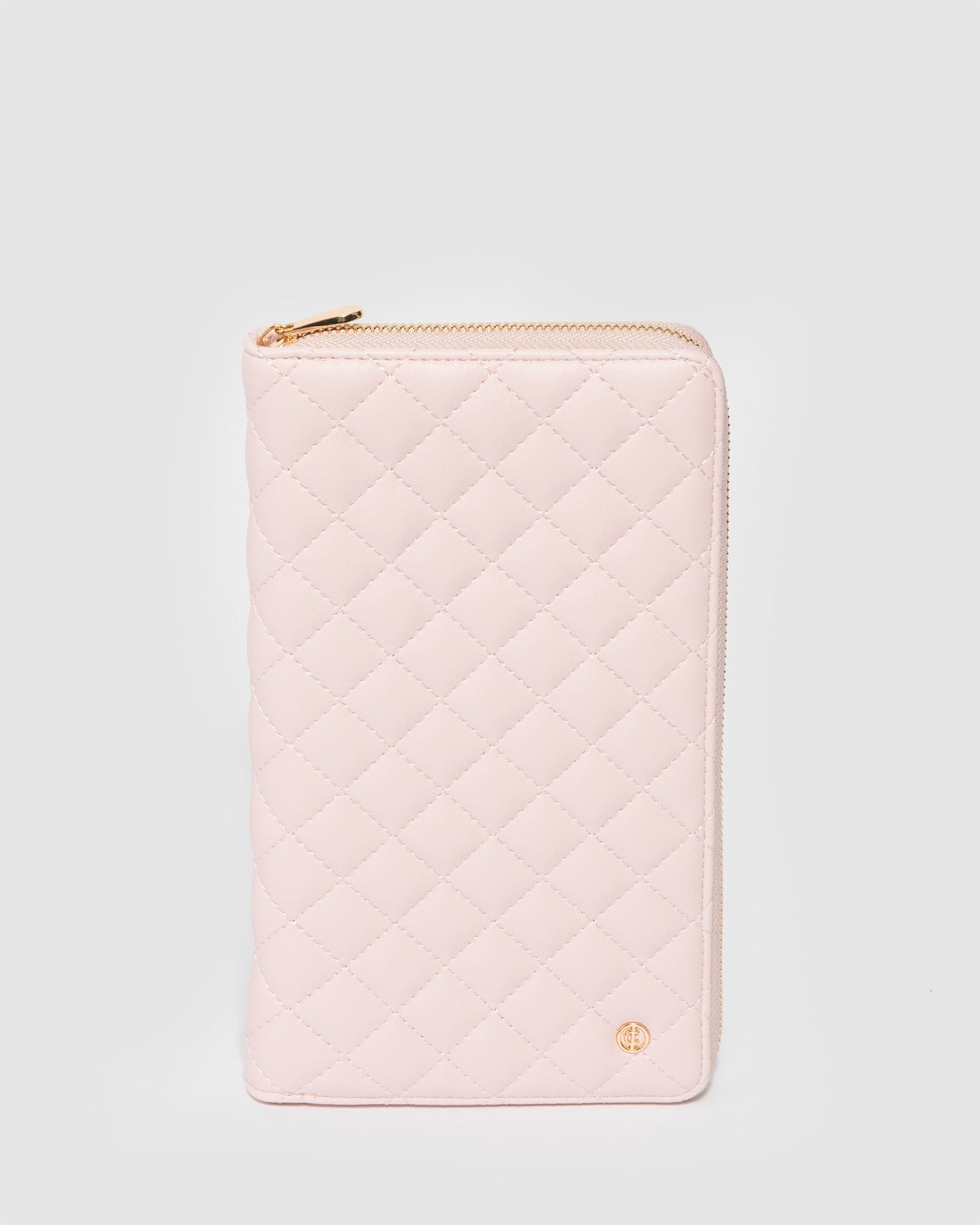 Pink Dahlia Family Travel Wallet colette hayman