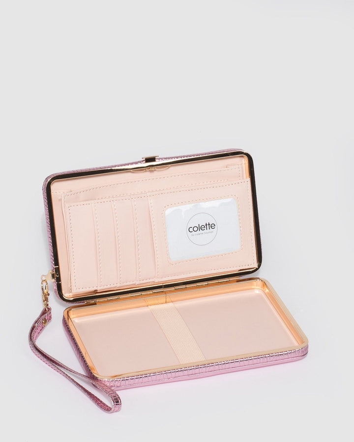 Colette by Colette Hayman Pink Eve Hardcase Wallet
