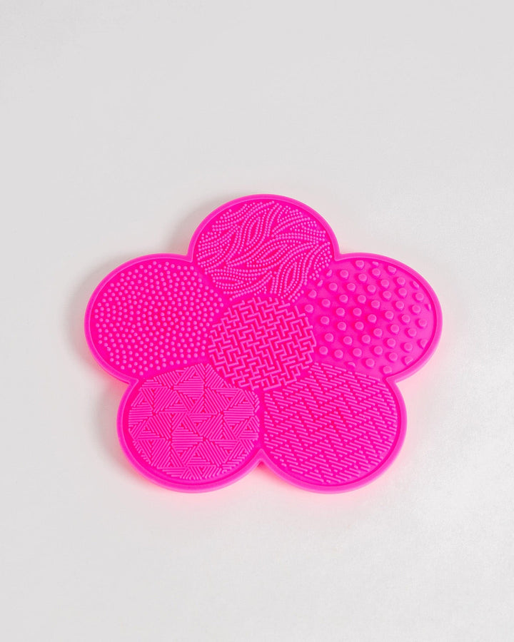 Colette by Colette Hayman Pink Flower Brush Cleaning Mat