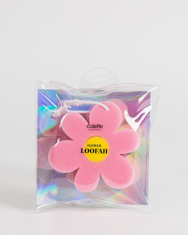 Colette by Colette Hayman Pink Flower Loofah