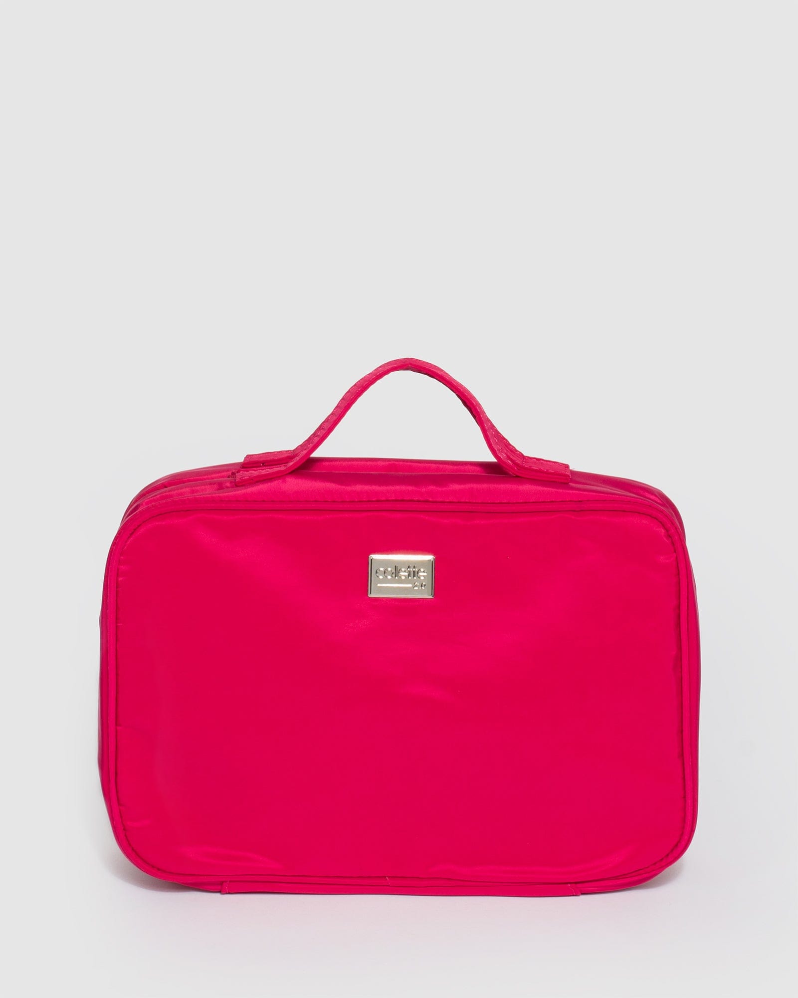 Pink Fold Out Cosmetic Case Online Colette Hayman colette by