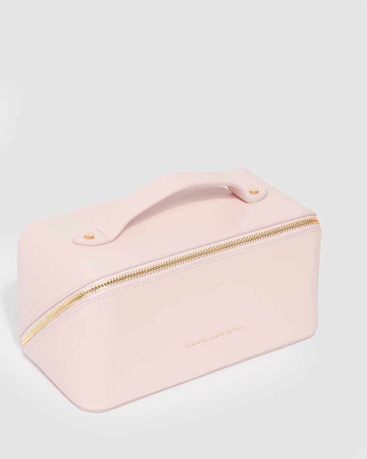 Colette by Colette Hayman Pink Fold Out Cosmetic Case