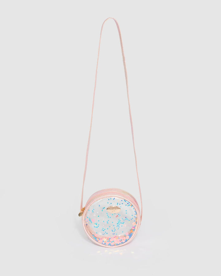 Colette by Colette Hayman Pink Ivy Kids Mermaid Round Crossbody Bag