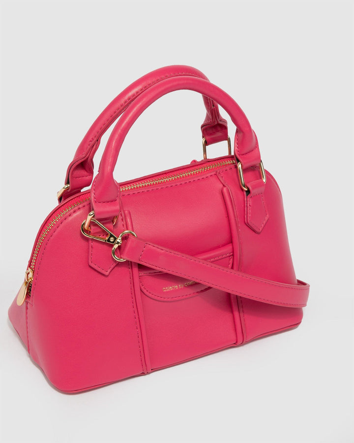 Colette by Colette Hayman Pink Kelly Bowler Bag