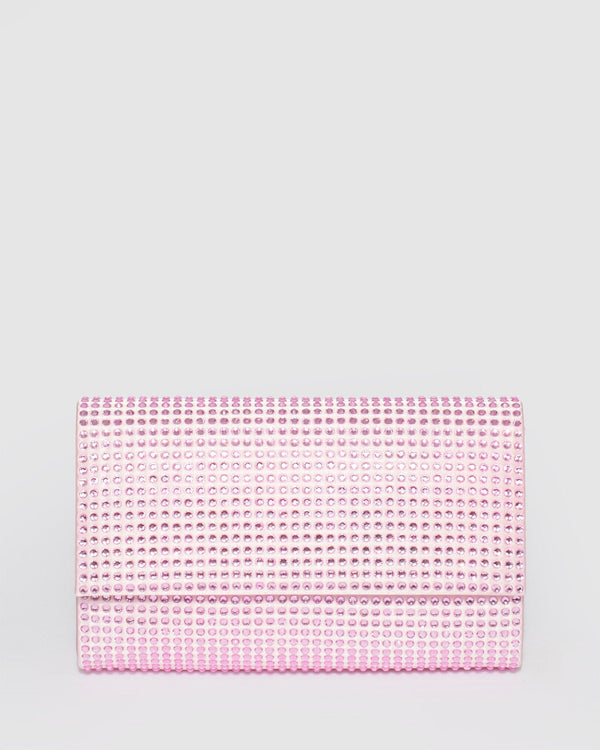 Colette by Colette Hayman Pink Kira Clutch Bag