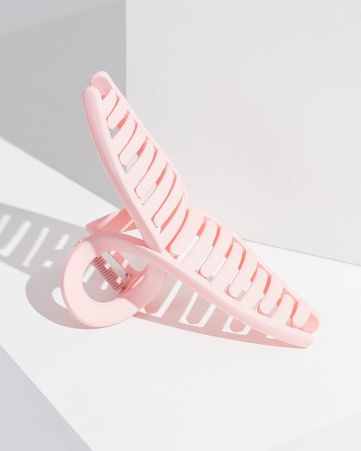 Colette by Colette Hayman Pink Loop Matte Claw Clip