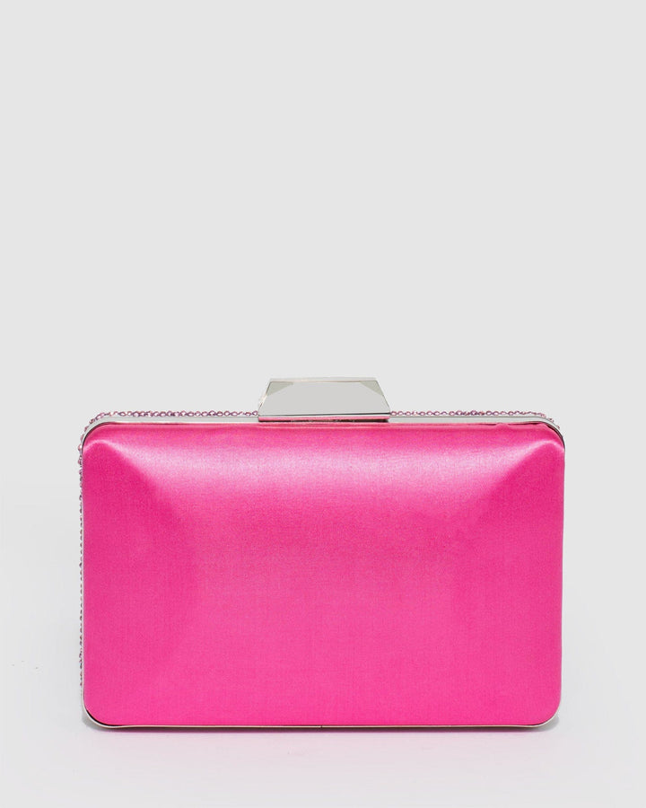 Colette by Colette Hayman Pink Maxine Clutch Bag