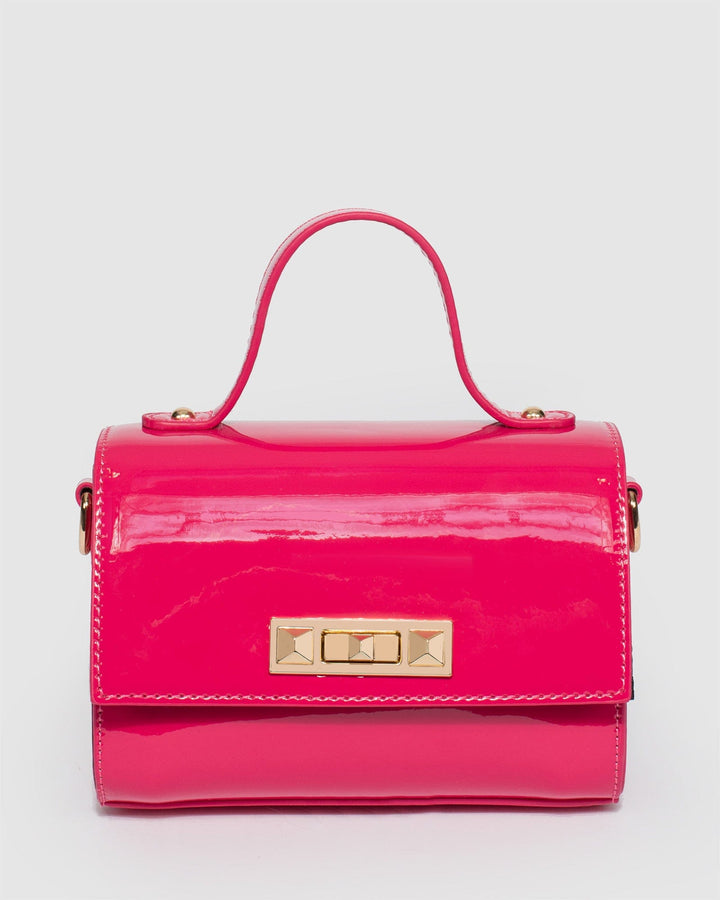 Colette by Colette Hayman Pink Milo Stud Hardware Mini Bag
