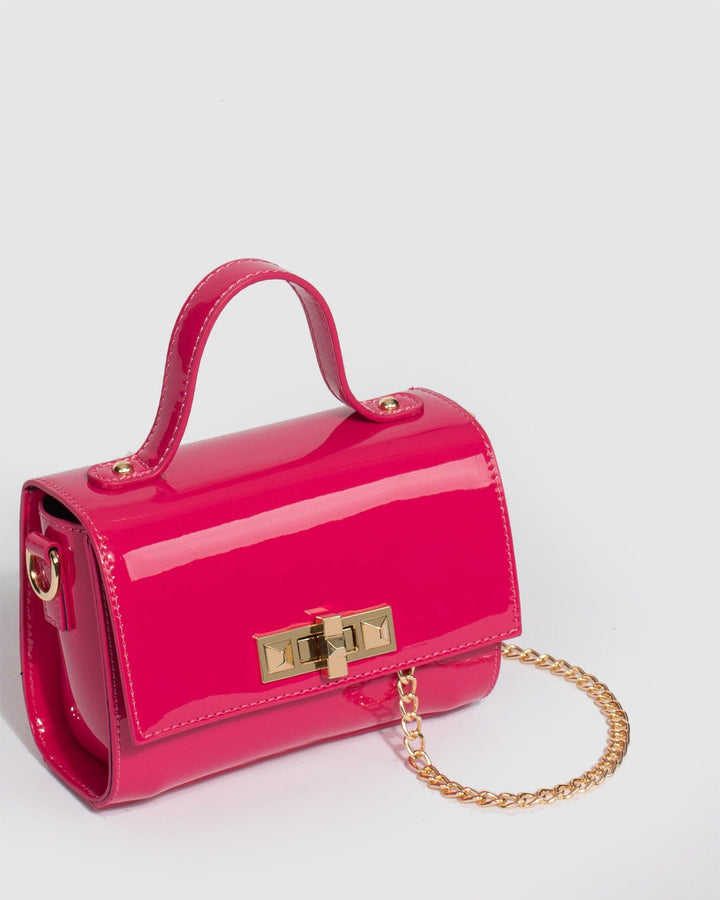 Colette by Colette Hayman Pink Milo Stud Hardware Mini Bag
