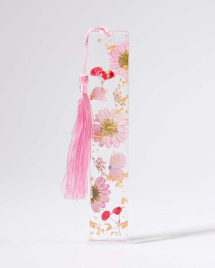 Colette by Colette Hayman Pink Pressed Flower Bookmark