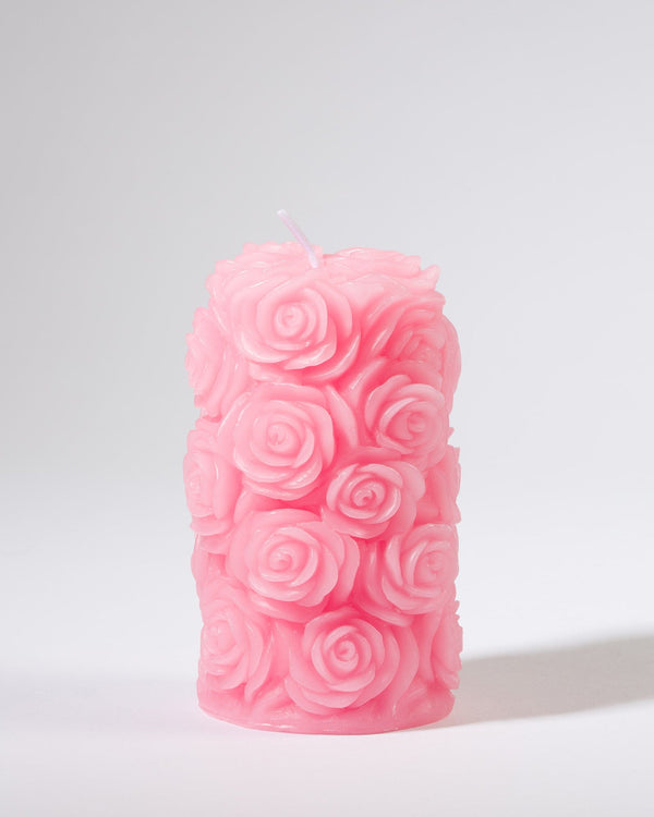 Colette by Colette Hayman Pink Rose Pillar Candle