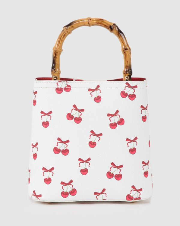 Colette by Colette Hayman Print Melanie Handle Bucket Bag