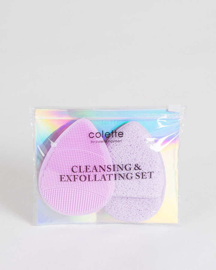 Colette by Colette Hayman Purple Cleanse And Exfoliate Duo Set