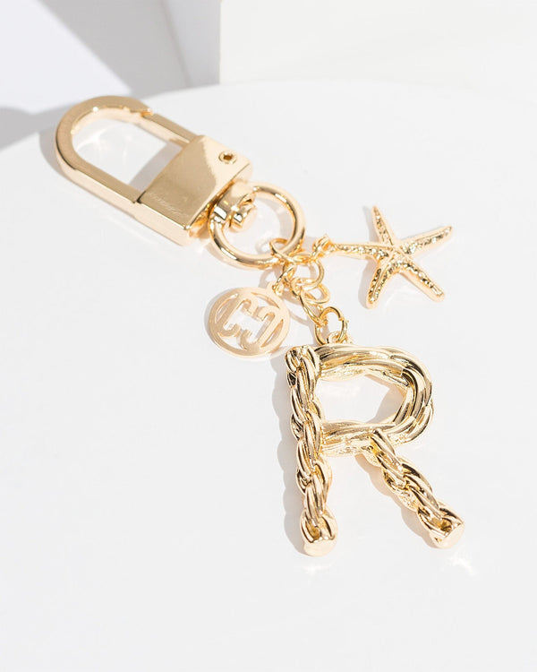 Colette by Colette Hayman R - Gold Initial Bag Charm