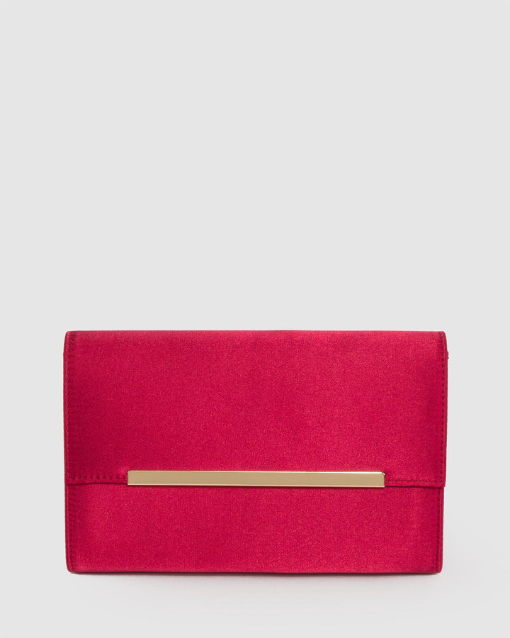 Red Harriet Clutch Bag Ii colette hayman - Main Image