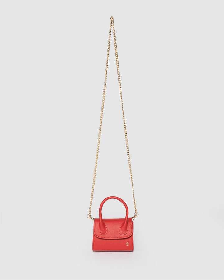 Colette by Colette Hayman Red Koko Micro Mini Bag