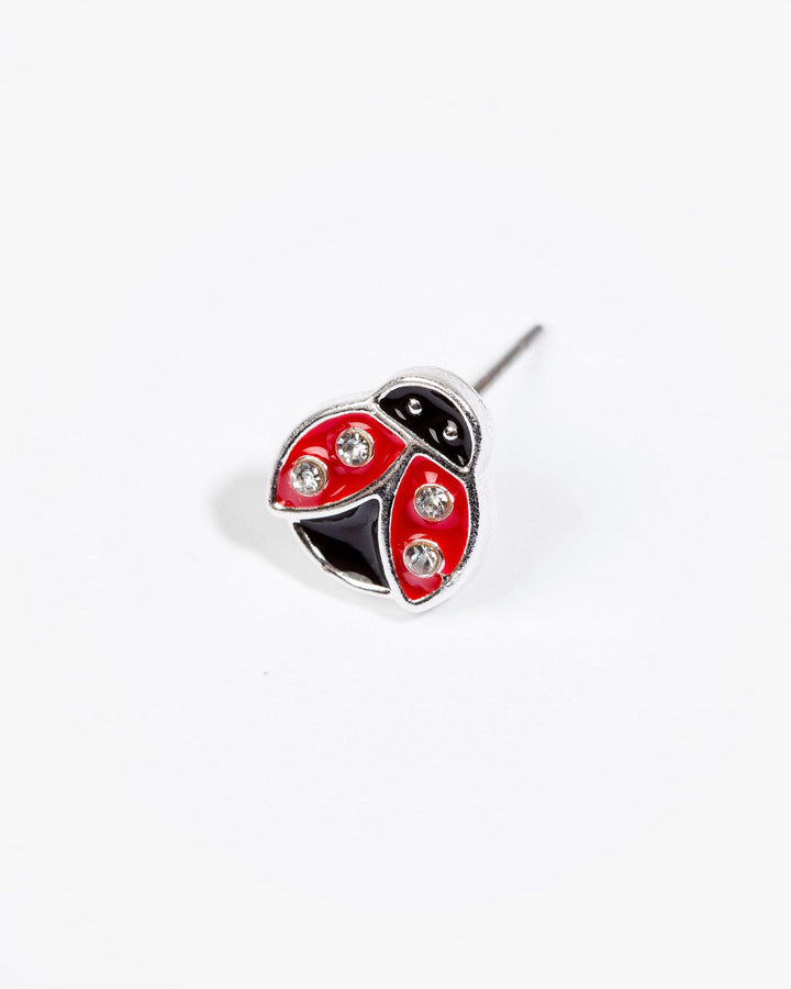 Colette by Colette Hayman Red Ladybird Stud Earrings