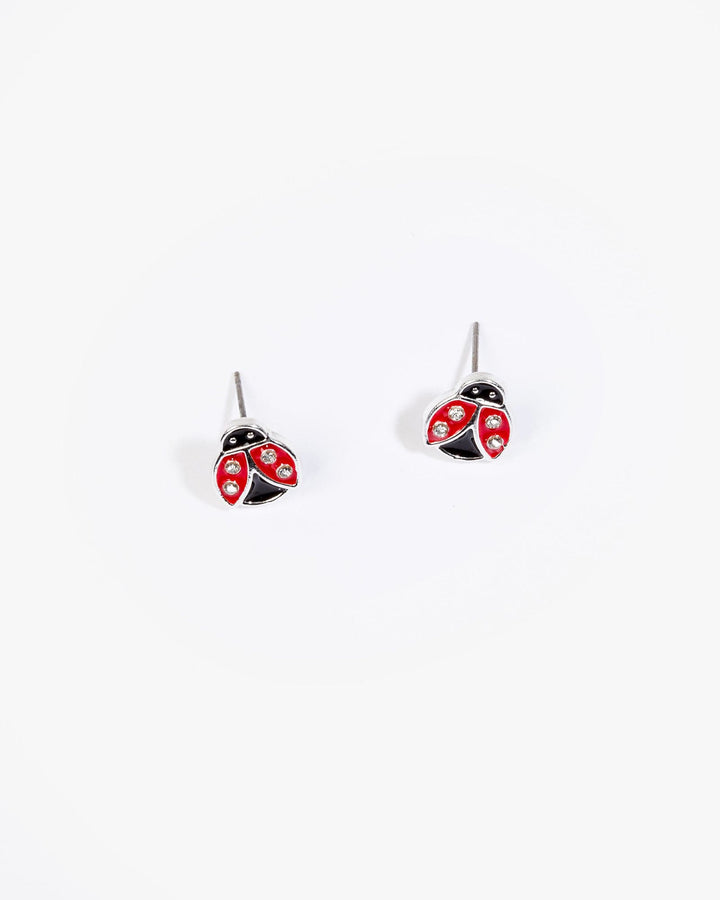 Colette by Colette Hayman Red Ladybird Stud Earrings