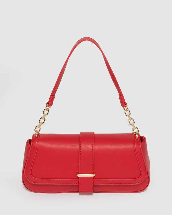Colette by Colette Hayman Red Liana Shoulder Bag