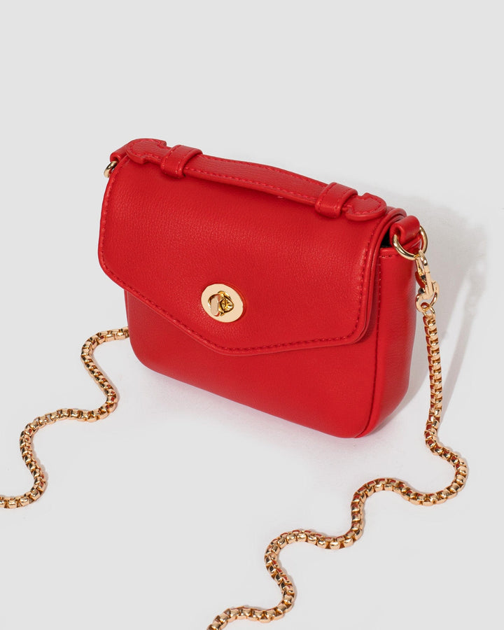 Colette by Colette Hayman Red Ludy Top Handle Bag