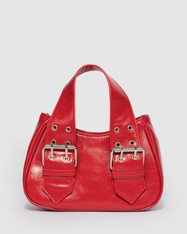 Colette by Colette Hayman Red Maia Buckle Grab Bag