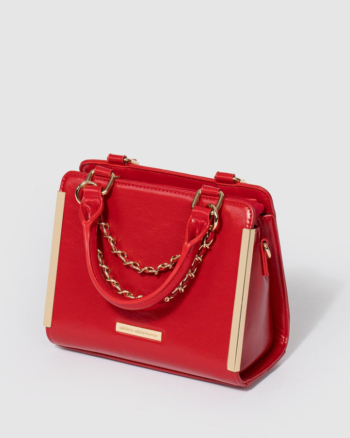 Colette by Colette Hayman Red Sia Chain Mini Bag