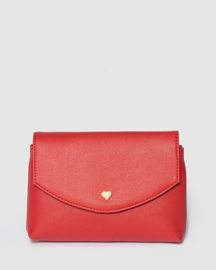 Colette by Colette Hayman Red Sydney Envelope Crossbody Bag
