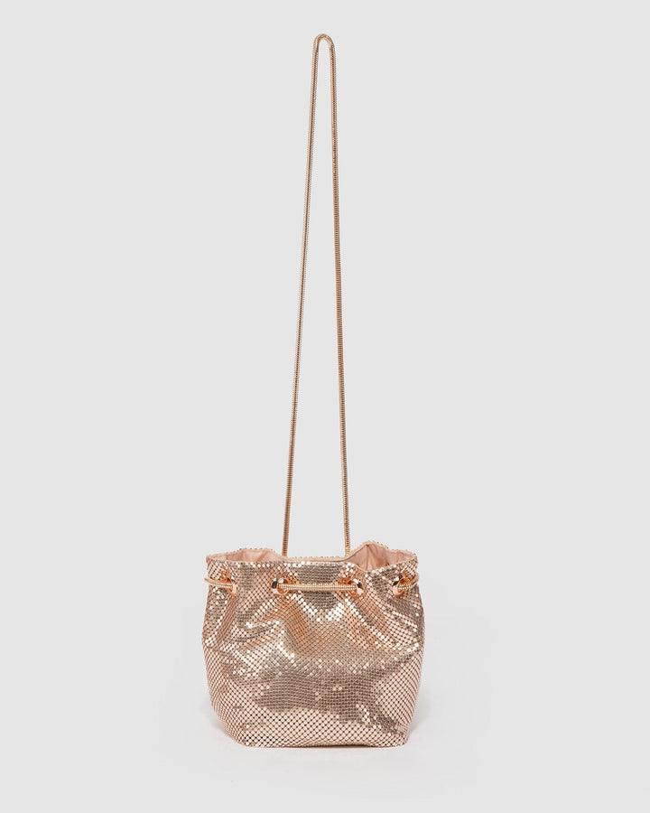 Colette by Colette Hayman Rose Gold Destiny Clutch Bag