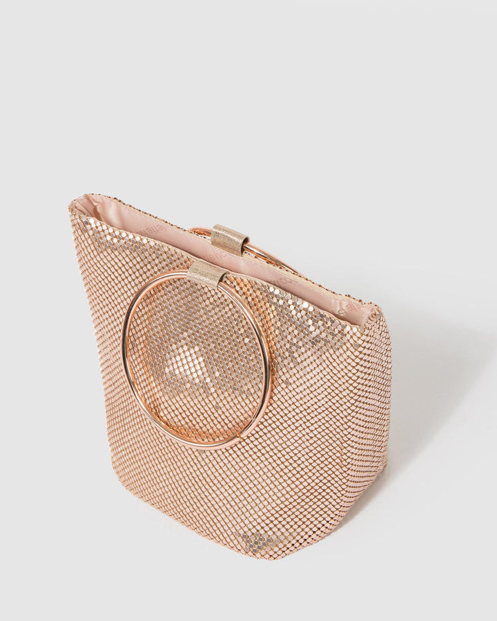 Colette by Colette Hayman Rose Gold Robyn Disco Bag