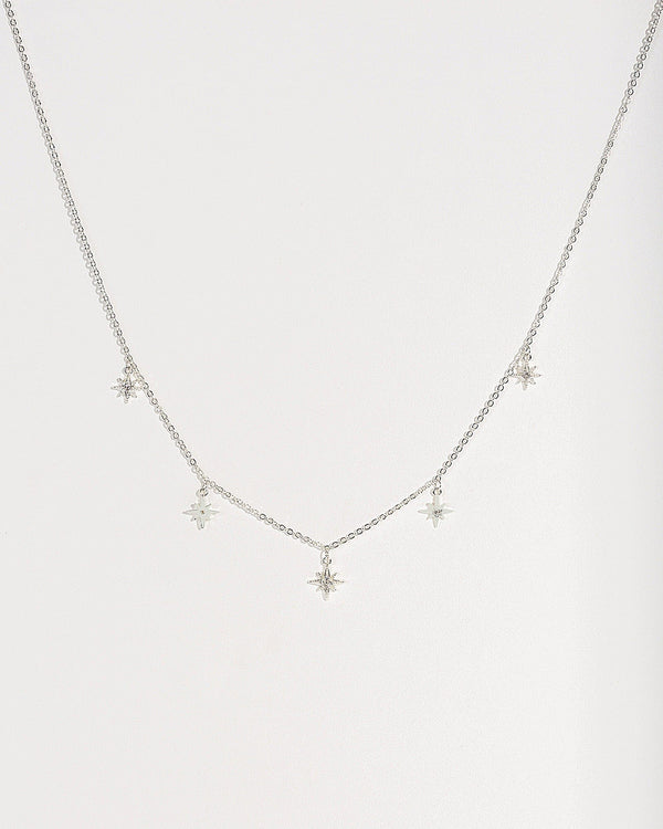 Colette by Colette Hayman Silver Cubic Zirconia Starlight Necklace