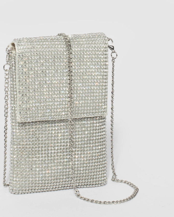 Colette by Colette Hayman Silver Giselle Mobile Crossbody Bag
