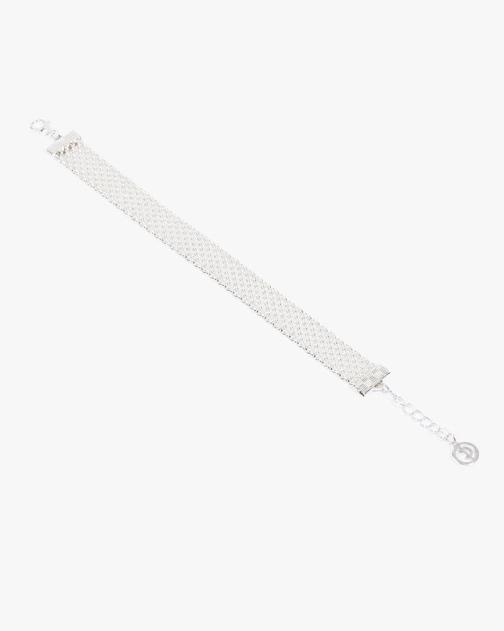 Colette by Colette Hayman Silver Mesh Chain Bracelet