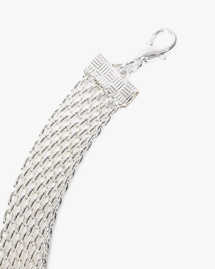 Colette by Colette Hayman Silver Mesh Chain Bracelet