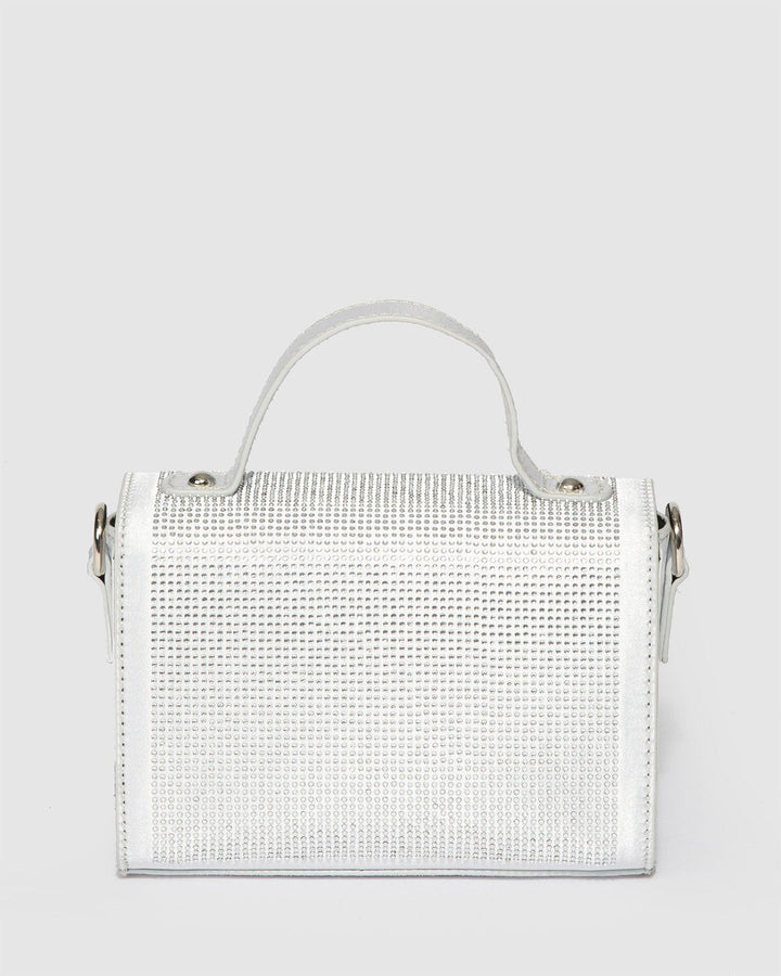 Colette by Colette Hayman Silver Milo Mini Top Handle Bag