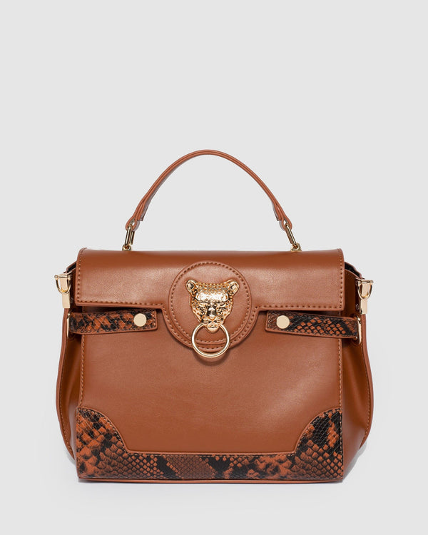 Colette by Colette Hayman Tan Breanna Top Handle Bag