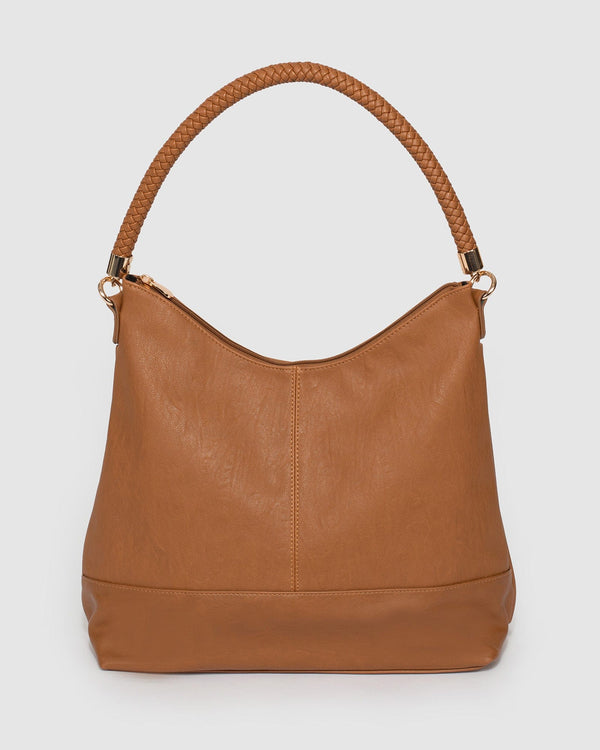 Brown Leather Hobo Bag - Slouchy Leather Purse For Women