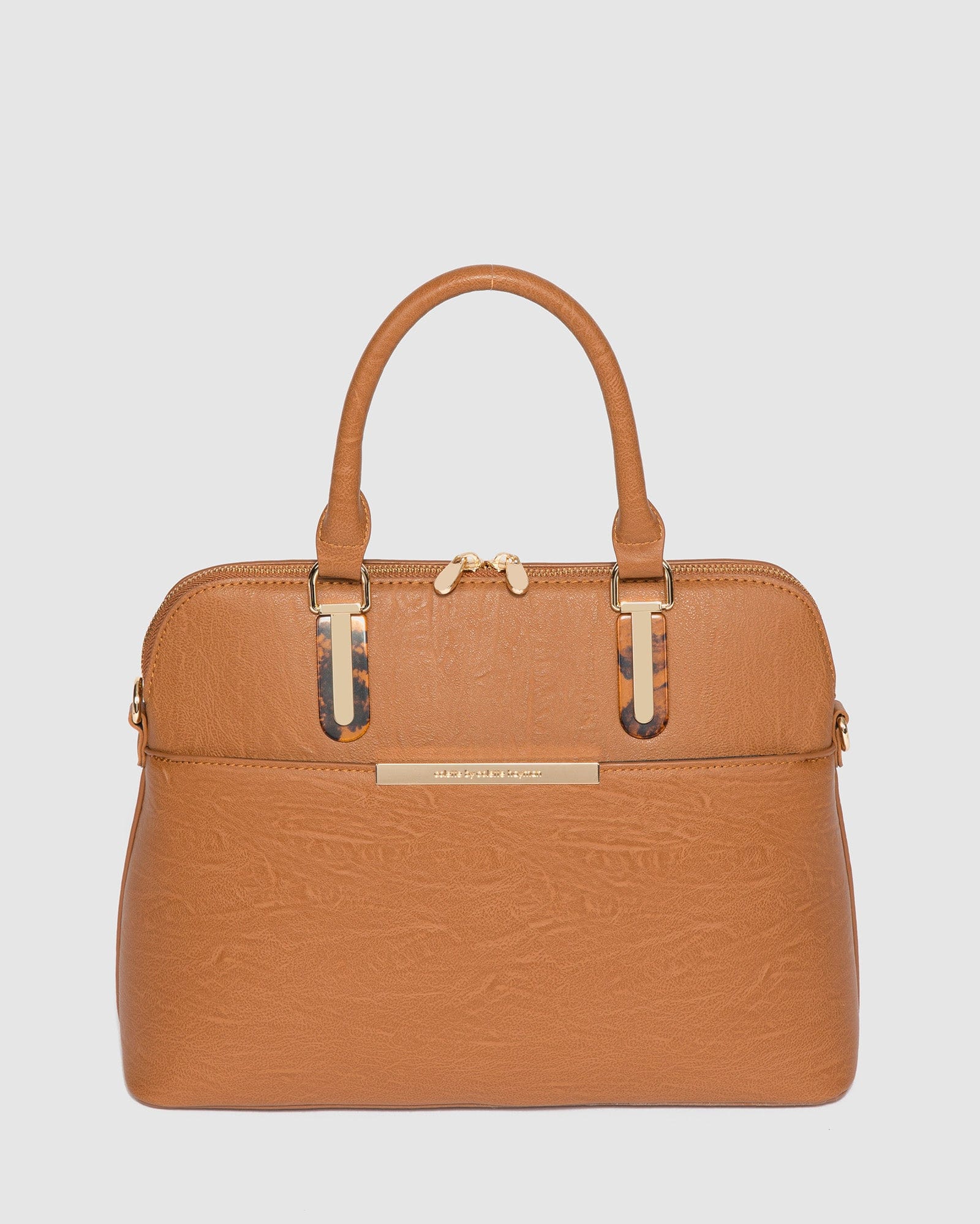 Colette Hayman Shoulder to Crossbody Bag in Rose Gold Faux Leather w  Tassels | eBay