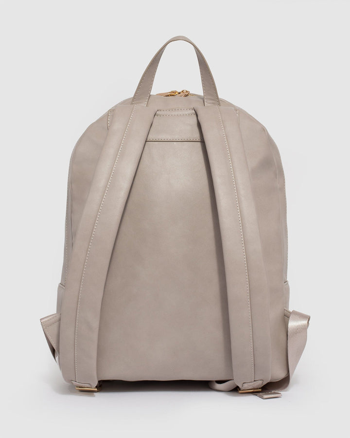 Colette by Colette Hayman Taupe Ria Tech Bag Backpack