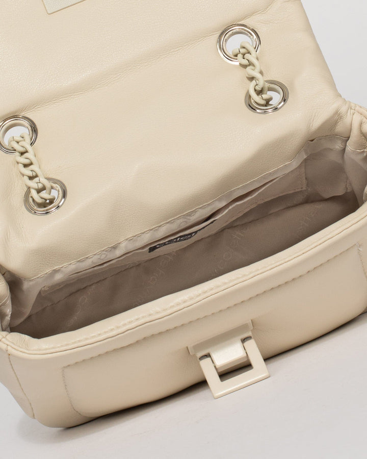 Colette by Colette Hayman Taupe Sierra Crossbody Bag