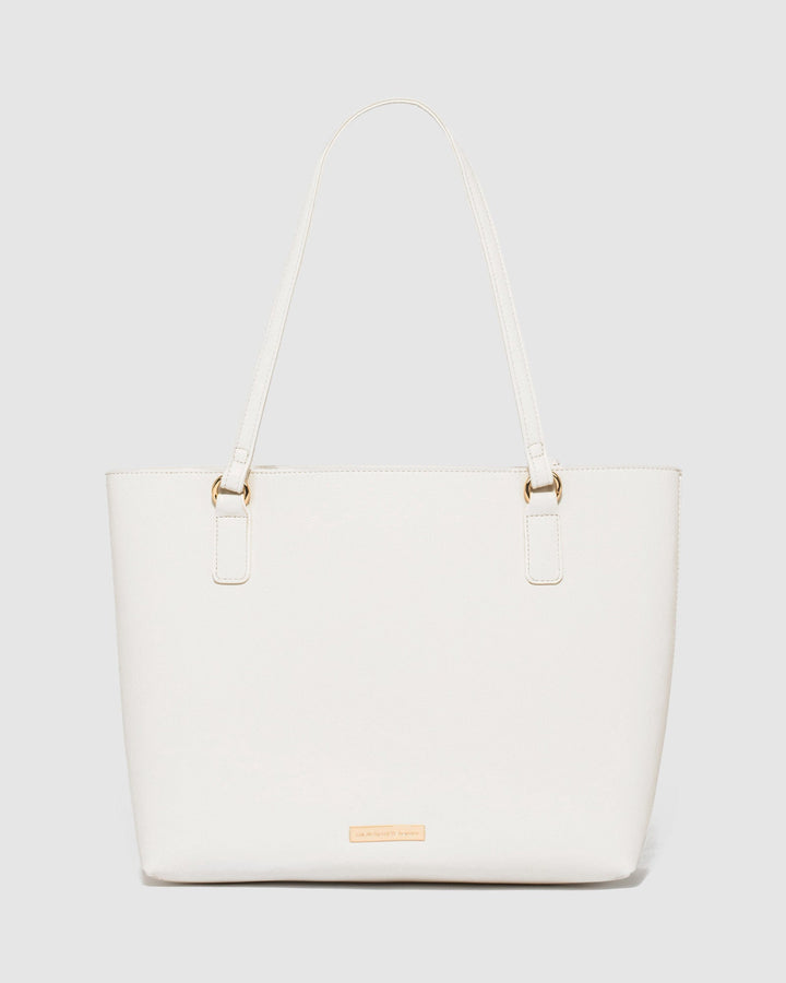 Colette by Colette Hayman White Angelina Tote Bag