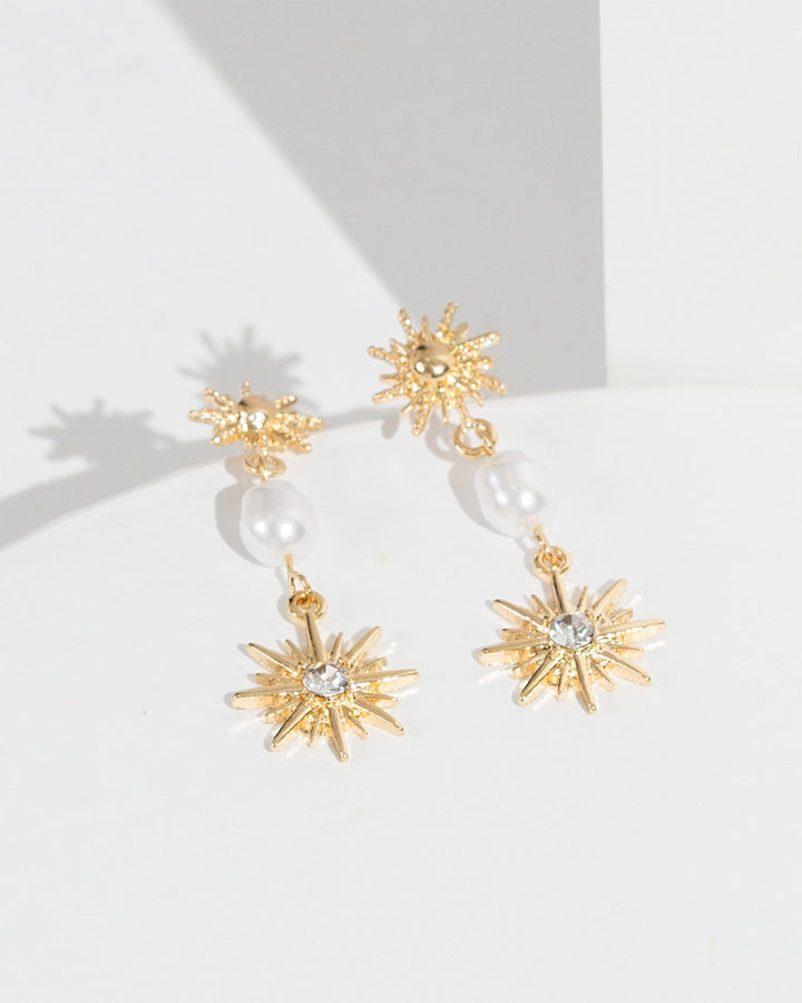 Colette by Colette Hayman White Starlight Pearl Earrings