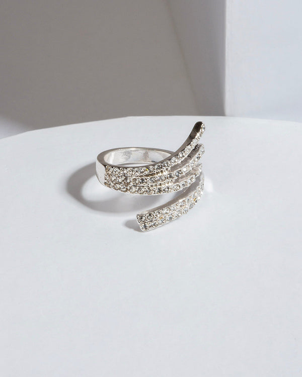 Colette by Colette Hayman Wrap Around Crystal Ring