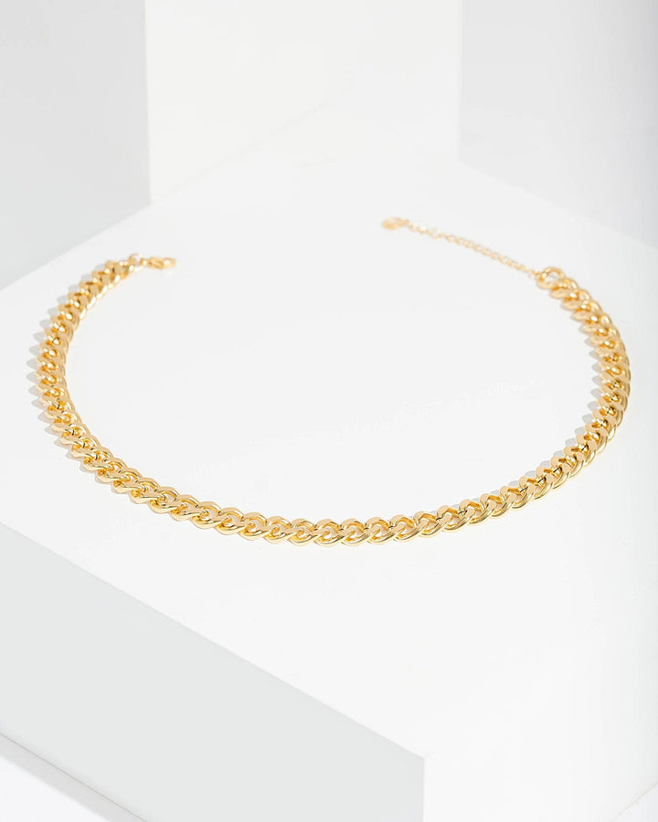 Colette by Colette Hayman 24k Gold 48cm Chunky Linked Chain Necklace