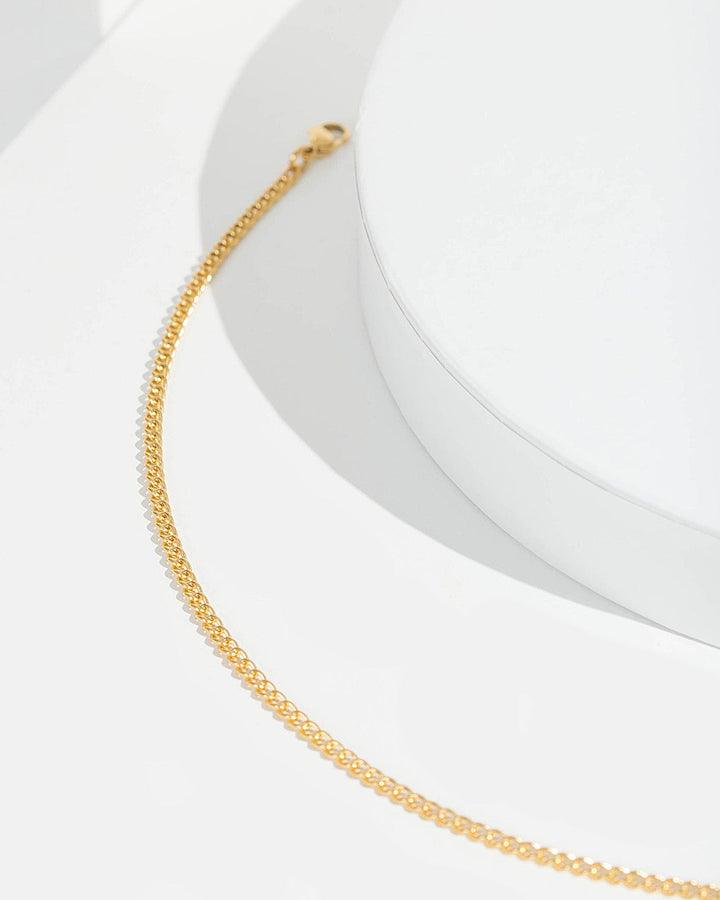 Colette by Colette Hayman 24k Gold 48cm Curb Chain Necklace