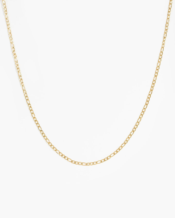 Colette by Colette Hayman 24k Gold 48cm Figaro Chain Necklace